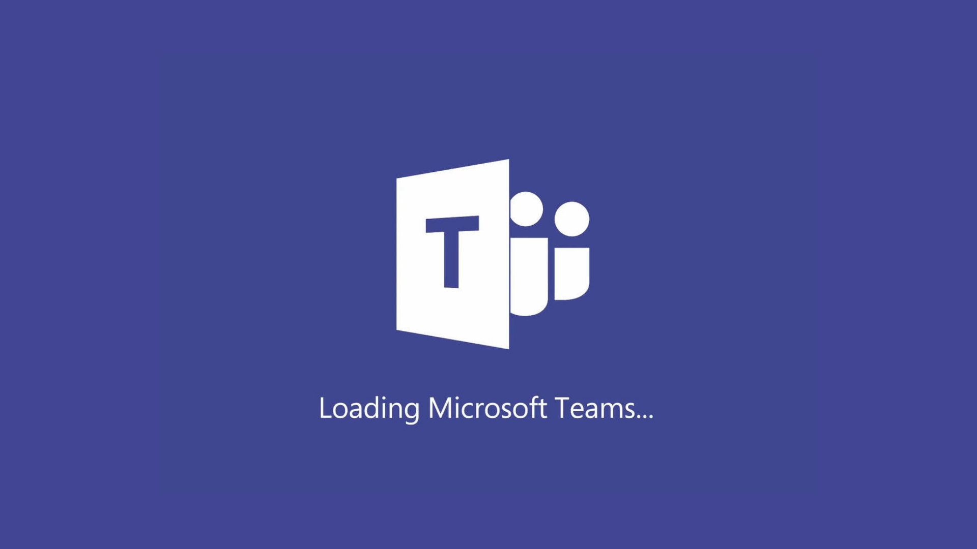 Microsoft Teams Loading Screen