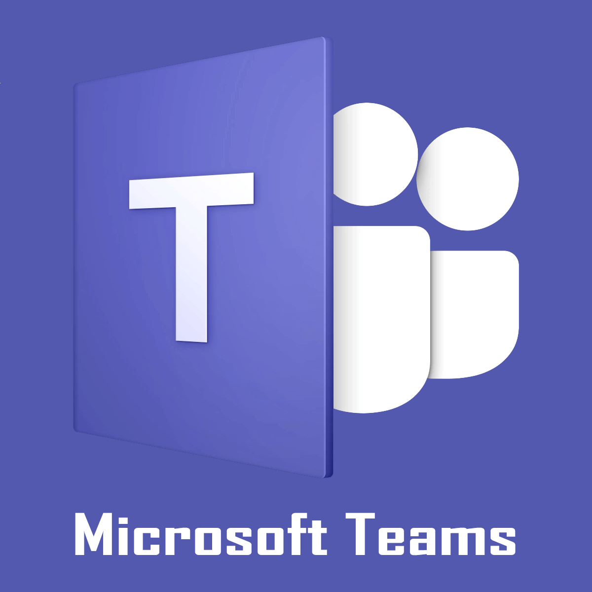 Microsoft Teams Logo Animation PNG with transparent background