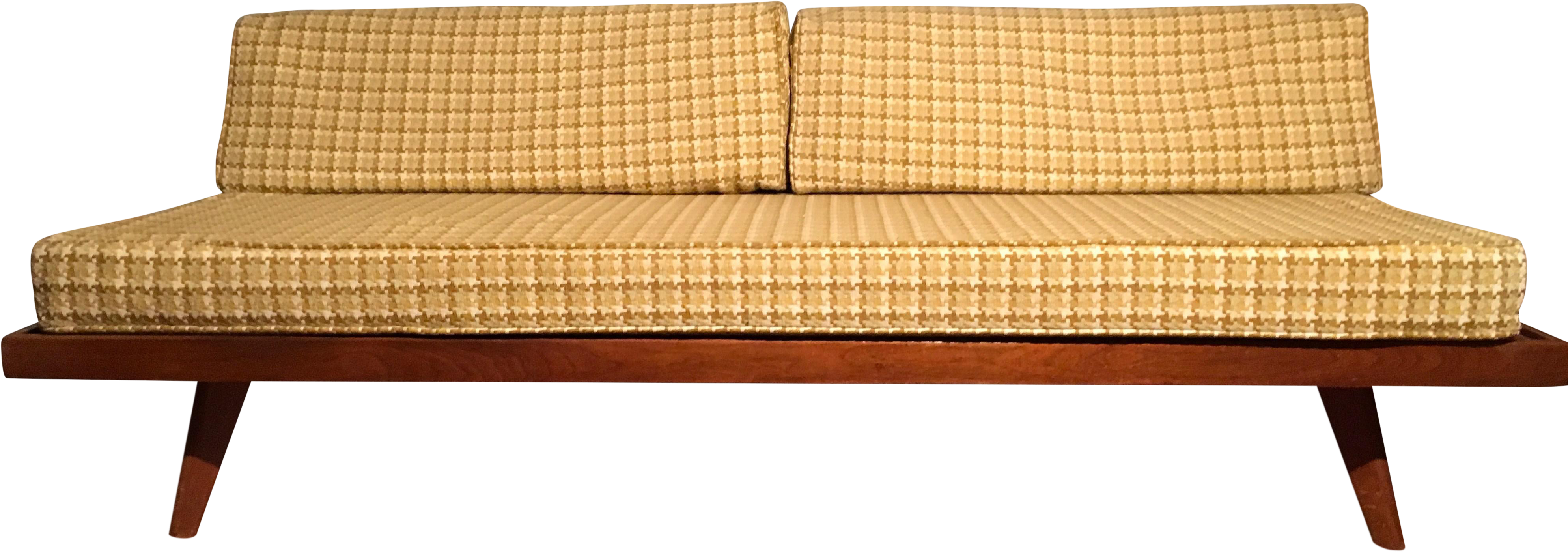 Go To Image - Transparent Mid Century Sofa, HD Png Download PNG with transparent background