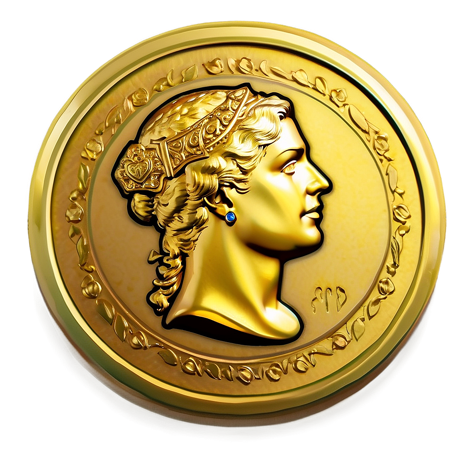 Midas Gold Coin Png Qkg19