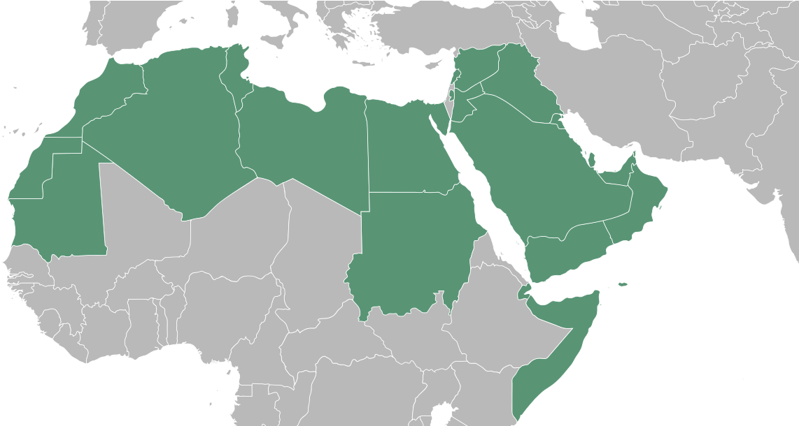 Middle Eastern Region Map