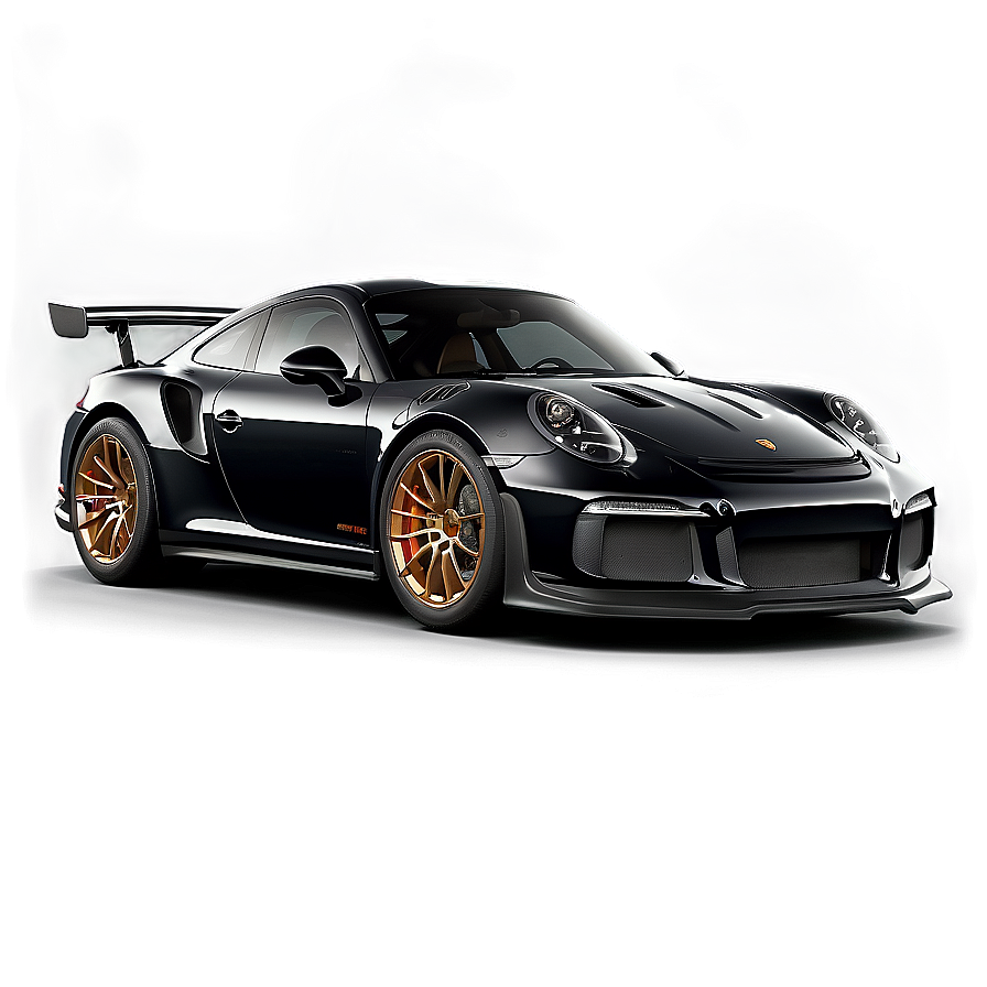 Midnight Black Porsche 911 Gt3 Rs Png Mjk93