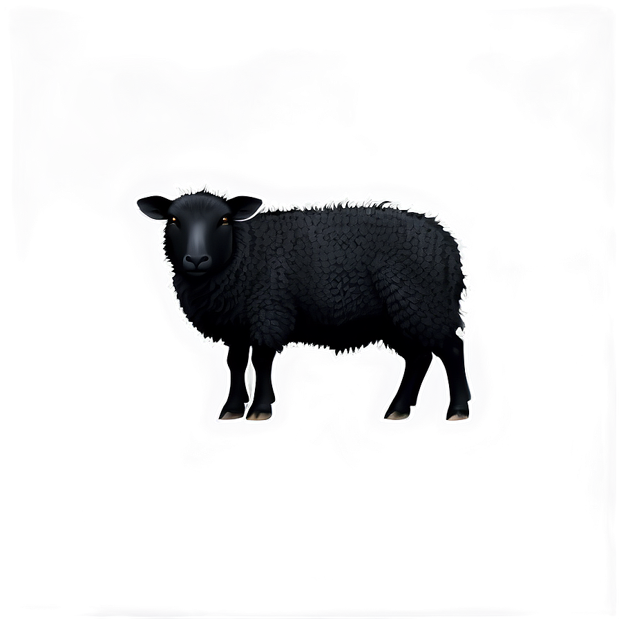 Midnight Black Sheep Png 12