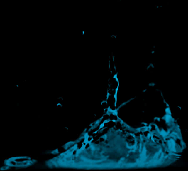 Midnight Blue Water Splash