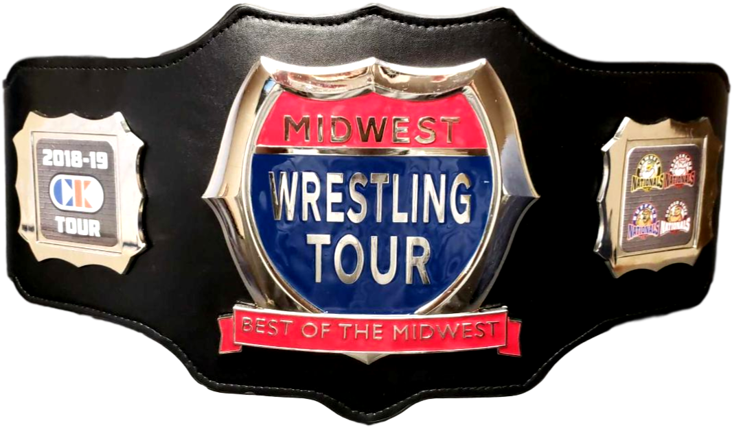 Midwest Wrestling Tour Championship Belt20182019