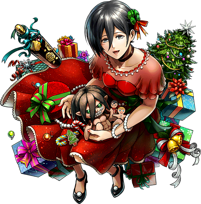 Mikasa Ackerman Christmas Celebration