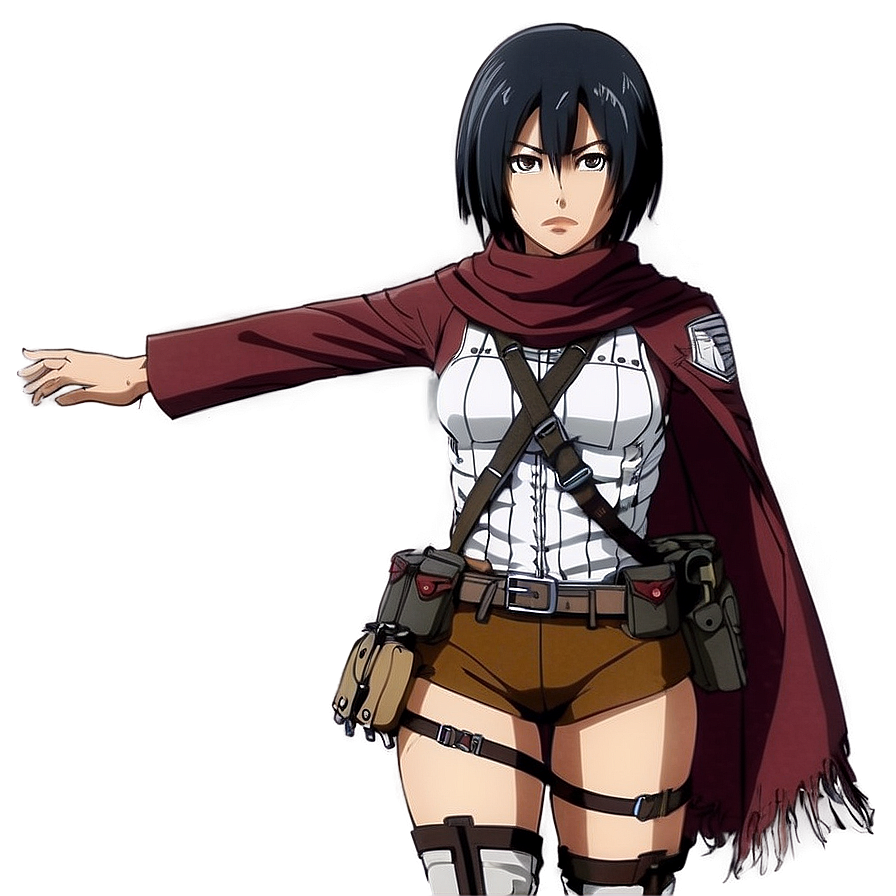 Mikasa Ackerman Full Body PNG 61 PNG
