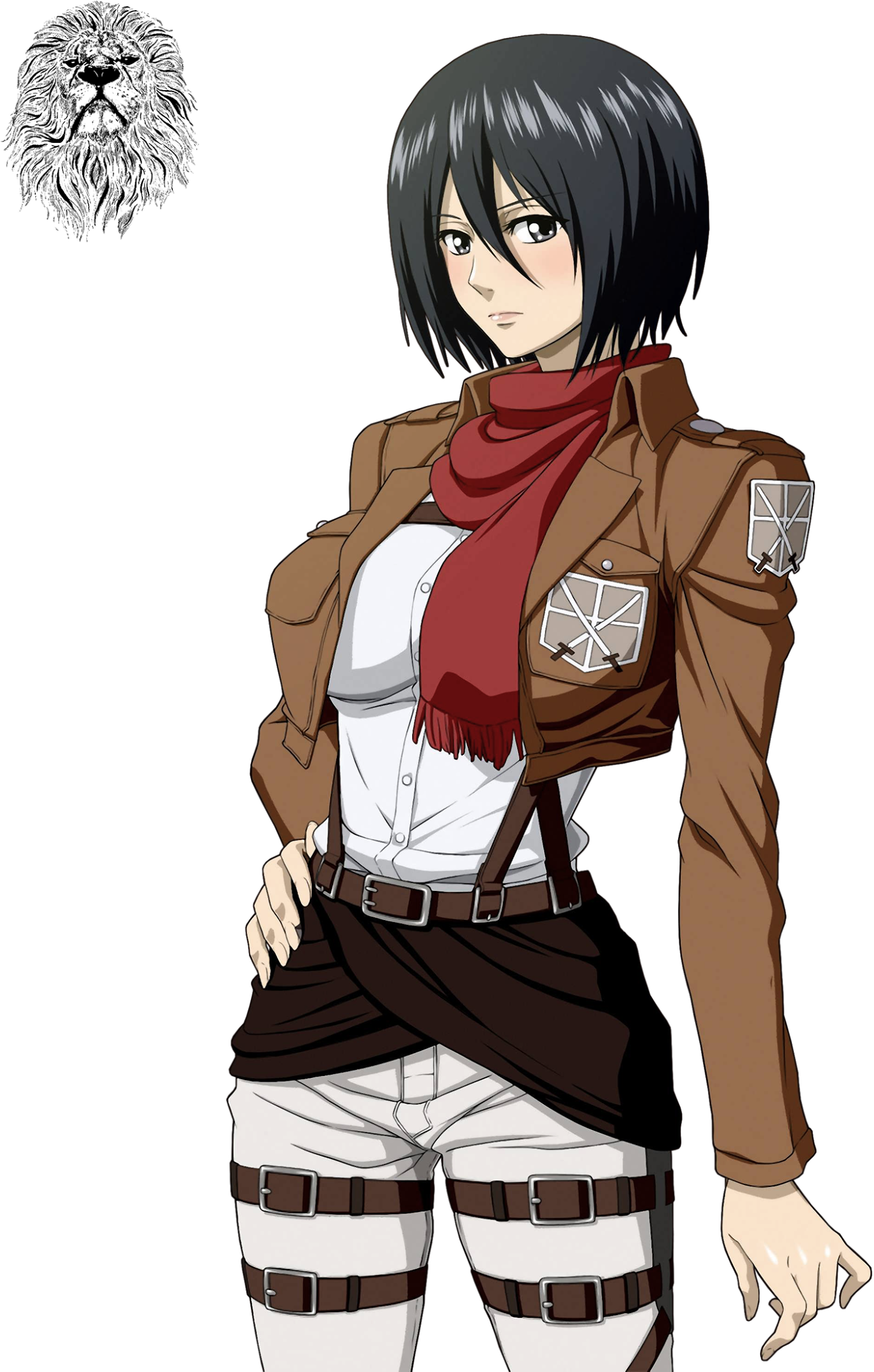 Mikasa Ackerman Scout Regiment Uniform