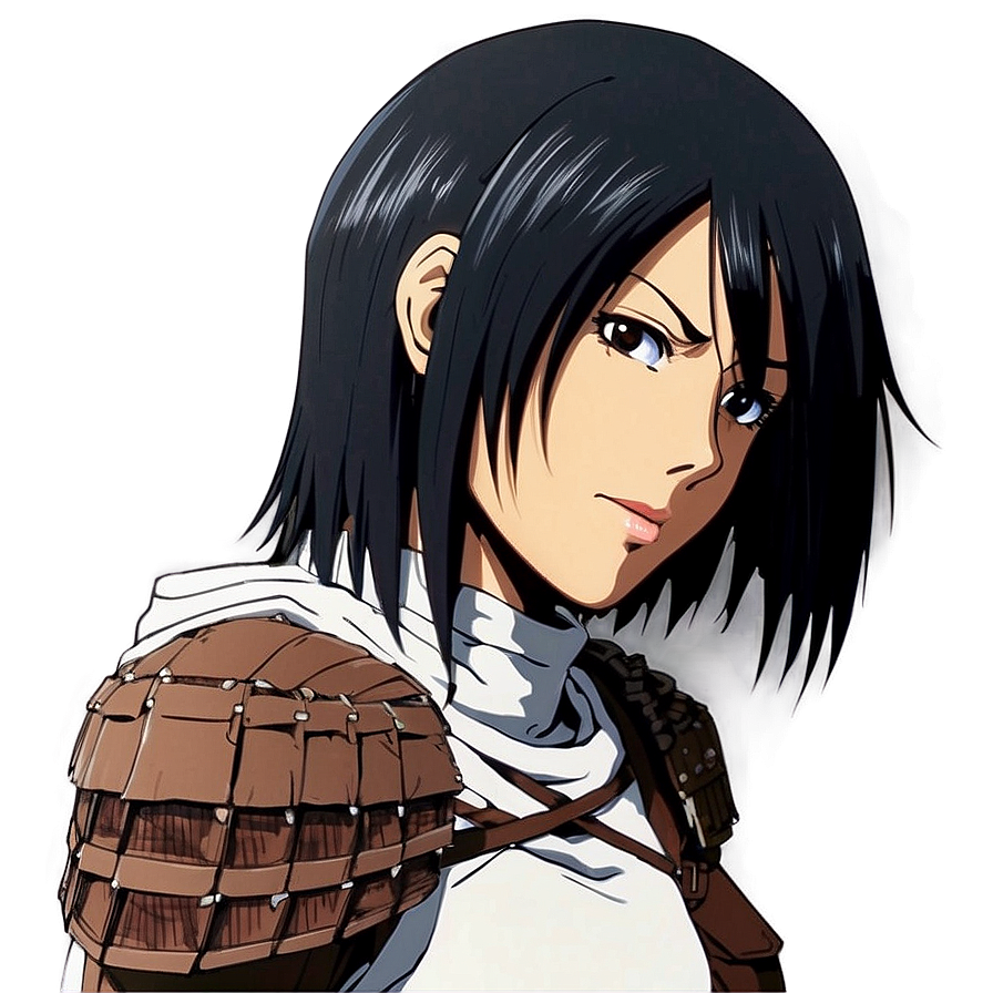 Mikasa Ackerman Side Profile PNG 06242024 PNG with transparent background