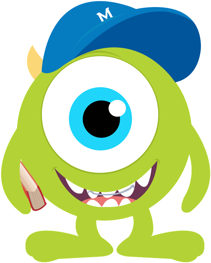 Mike Wazowski Bebe Png - Mike Monster Inc Png, Transparent Png PNG with transparent background