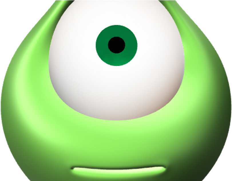 Transparent Face Mike Wazowski , Png Download - Mike Wazowski Head Png, Png Download PNG with transparent background