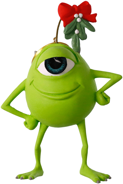 Mike Wazowski Holiday Ornament