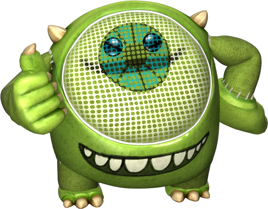 Mike Wazowski Costume Lbp, HD Png Download PNG with transparent background