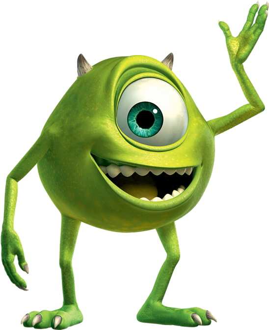 Mike Wazowski - Monsters Inc Mike Png, Transparent Png PNG with transparent background