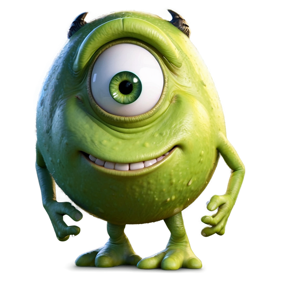 Mike Wazowski Winking PNG wsp PNG with transparent background