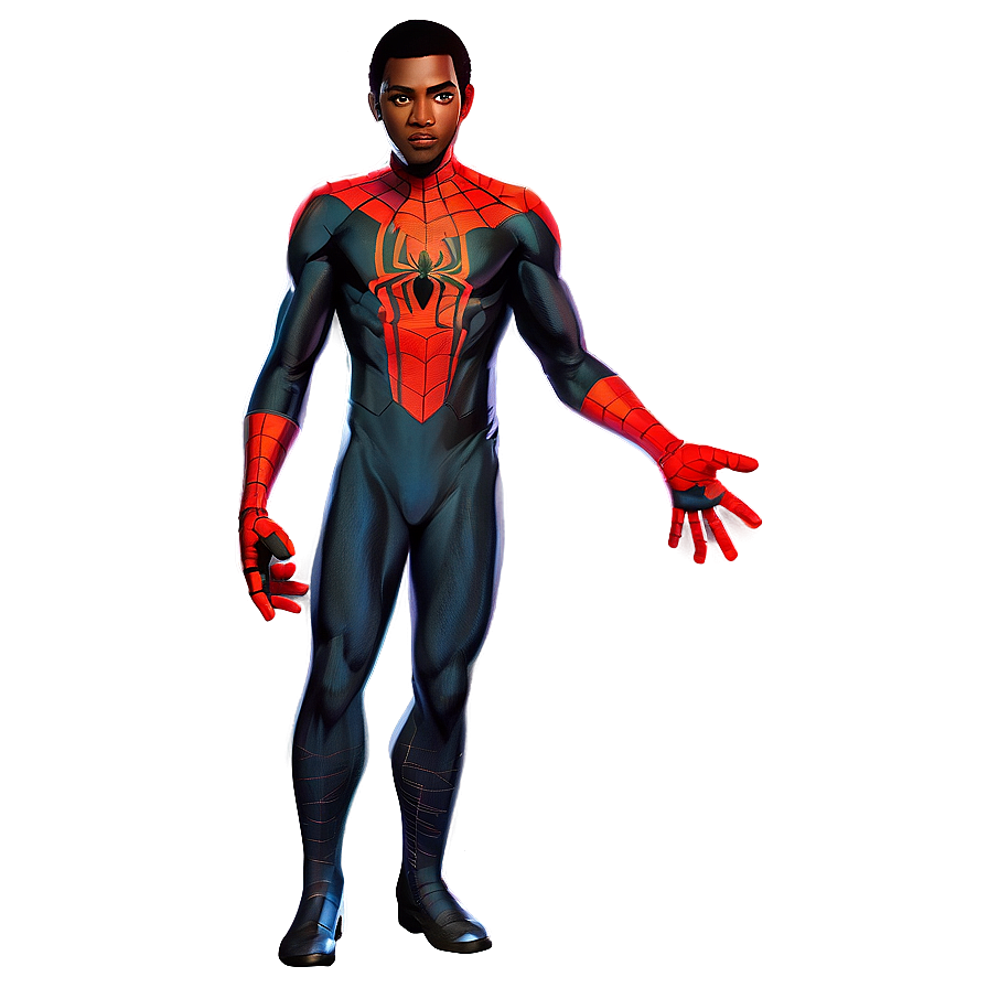 Miles Morales Character Art PNG 22 PNG with transparent background