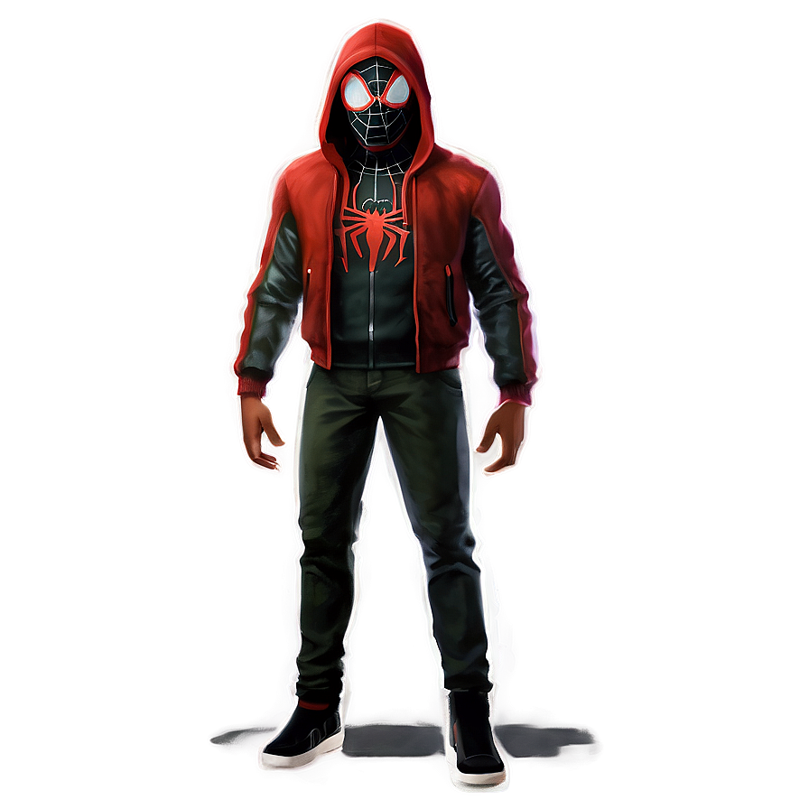 Miles Morales Concept Art PNG 42 PNG with transparent background