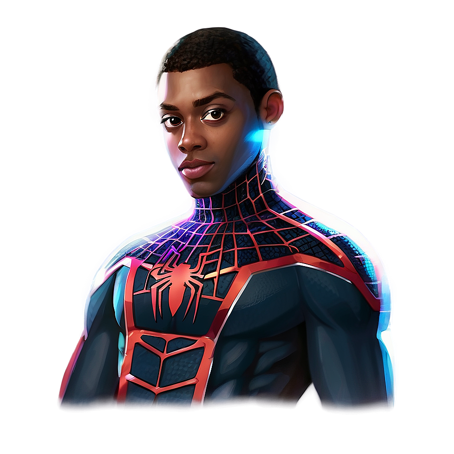 Miles Morales Digital Art PNG 47 PNG with transparent background