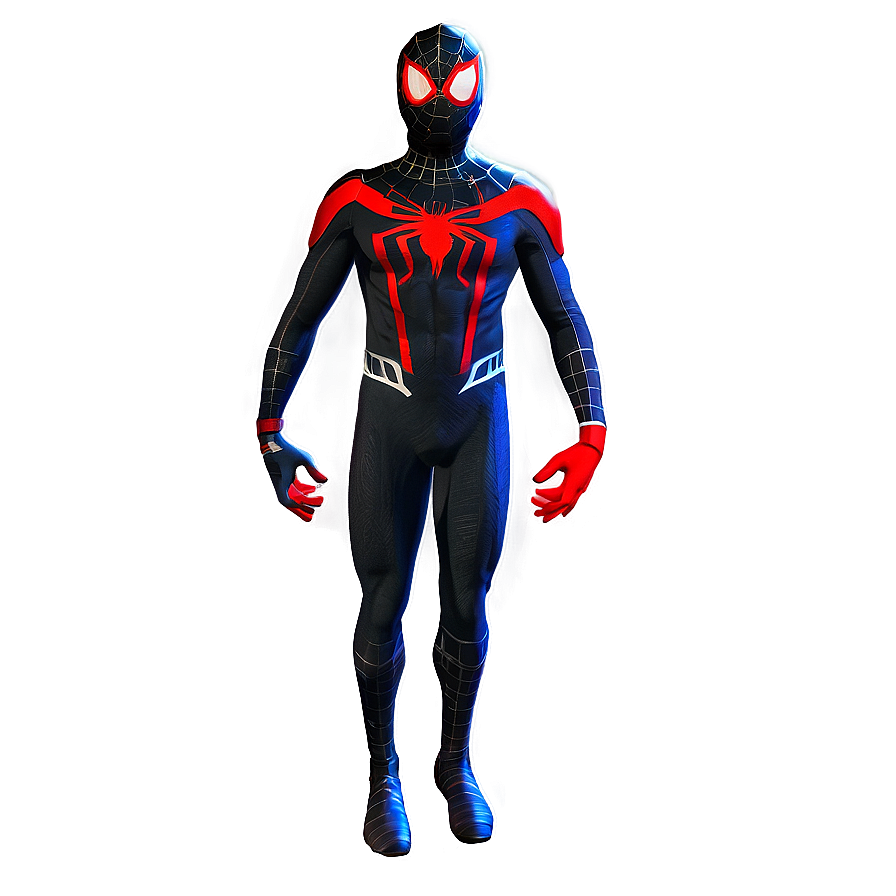 Miles Morales New Suit PNG jgk39 PNG with transparent background