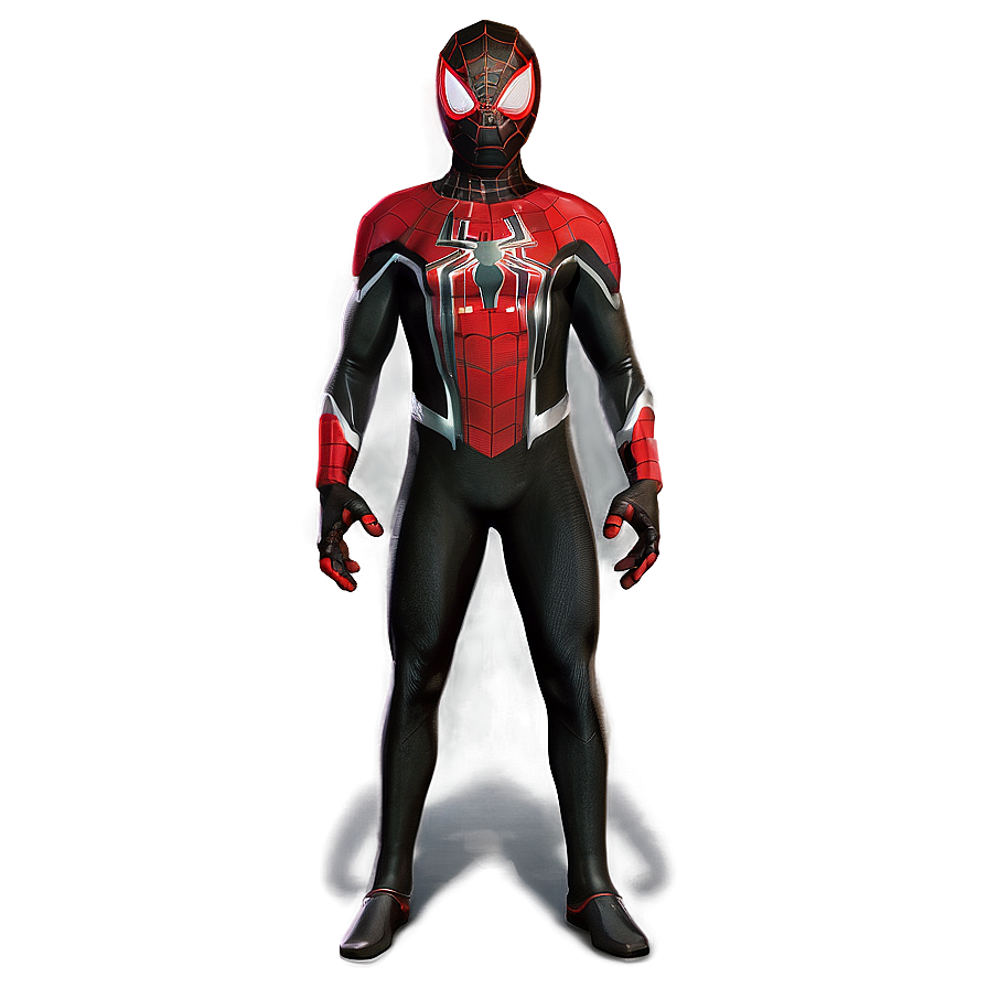 Miles Morales New Suit PNG xhc81 PNG with transparent background