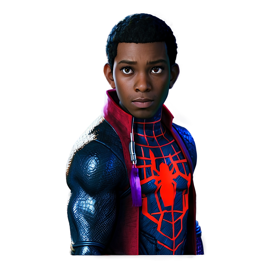 Miles Morales Transparent Background PNG nup PNG with transparent background