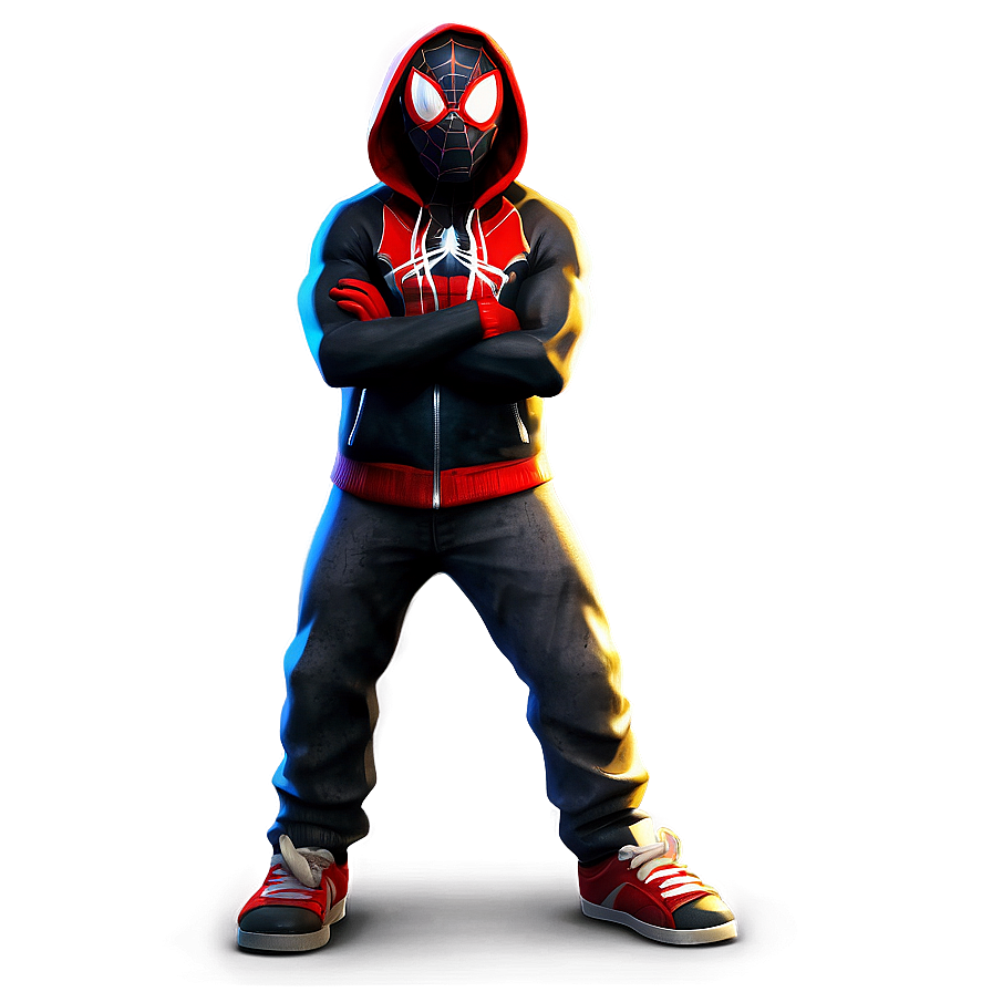 Miles Morales Urban Style PNG 05032024 PNG with transparent background