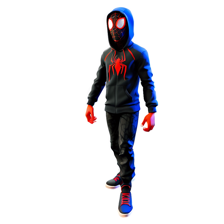 Miles Morales Urban Style PNG iph PNG with transparent background