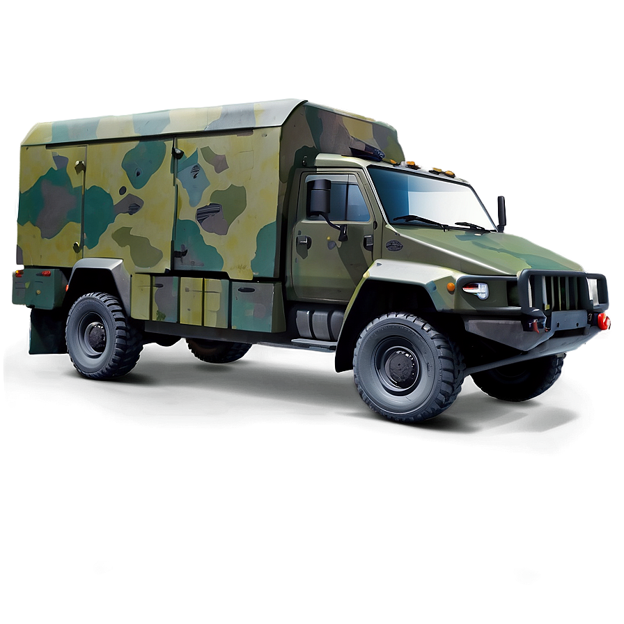 Military Armored Van Png 06202024