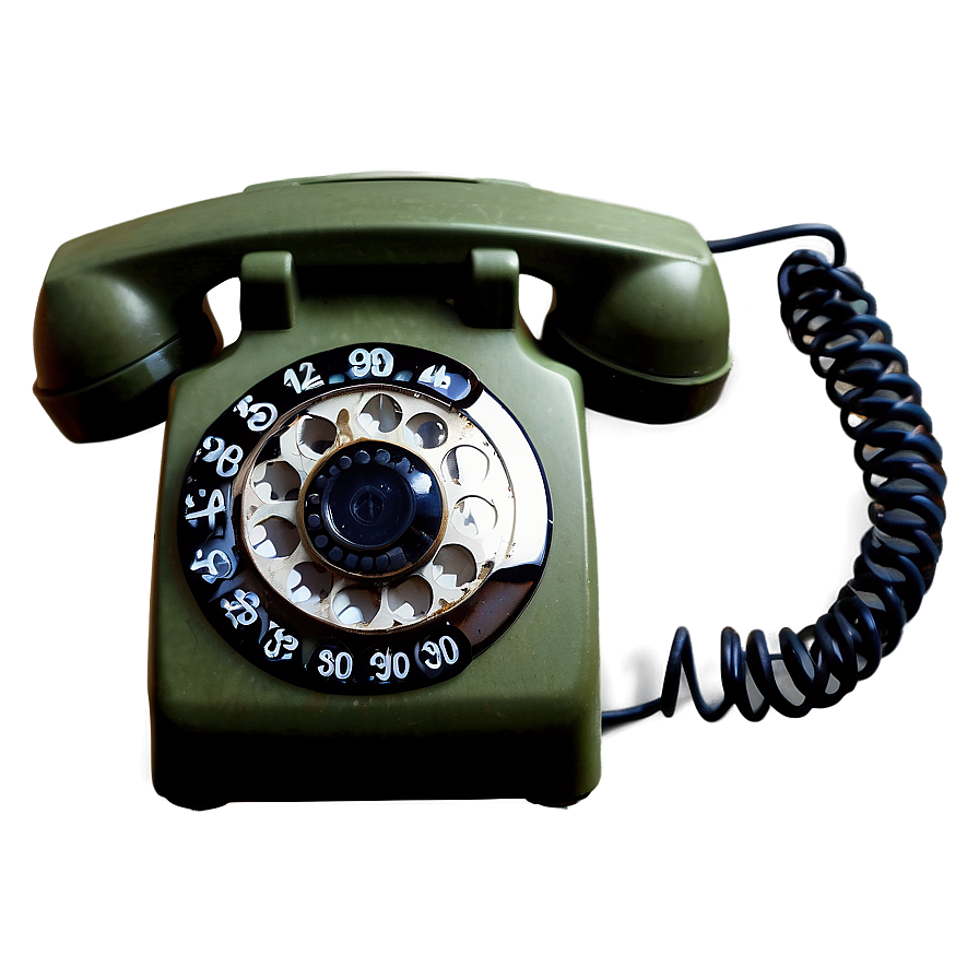 Military Field Rotary Phone Png 42