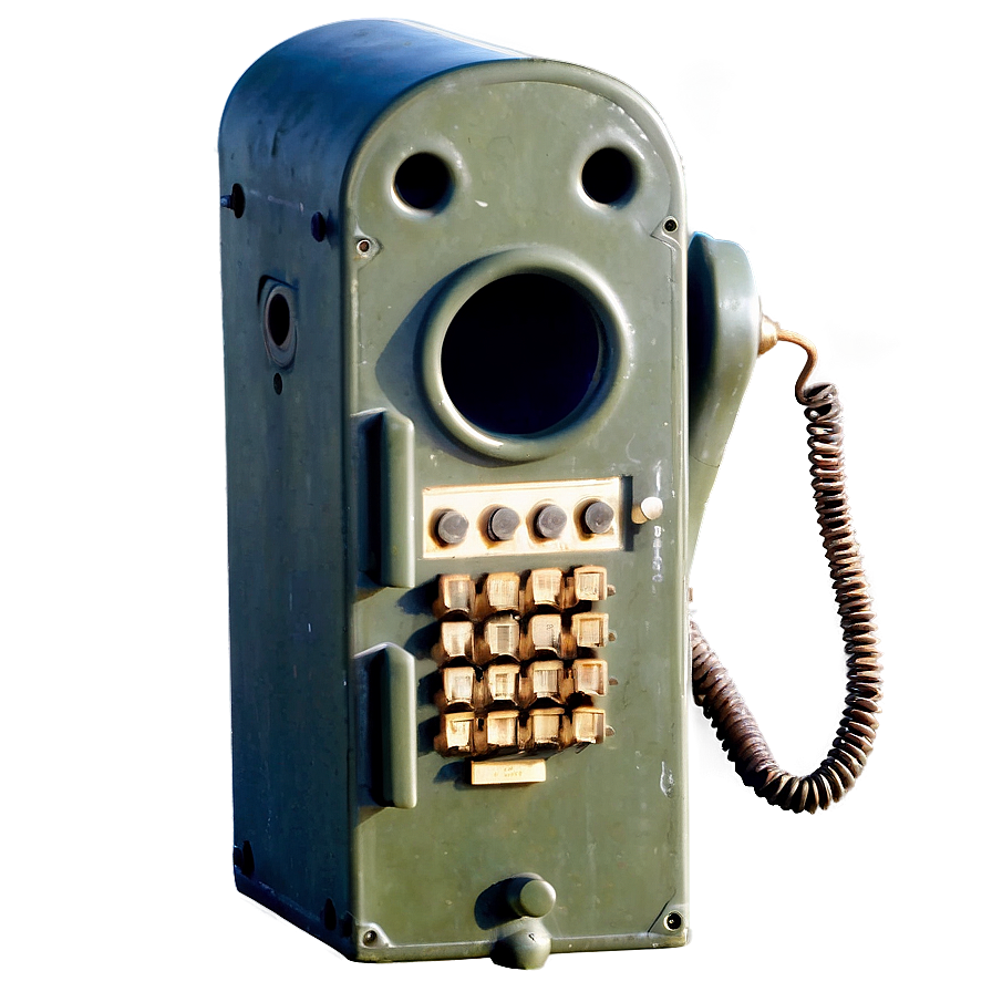 Military Field Telephone Png Qpc