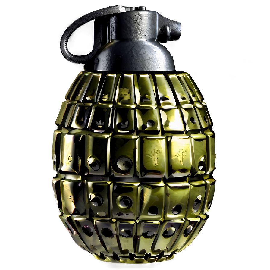 Military Grenade Png 05242024