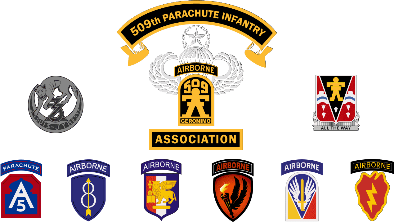 Military Parachute Infantry Airborne Emblems