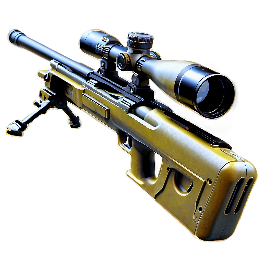 Military Sniper Rifle Outline Png Iib27