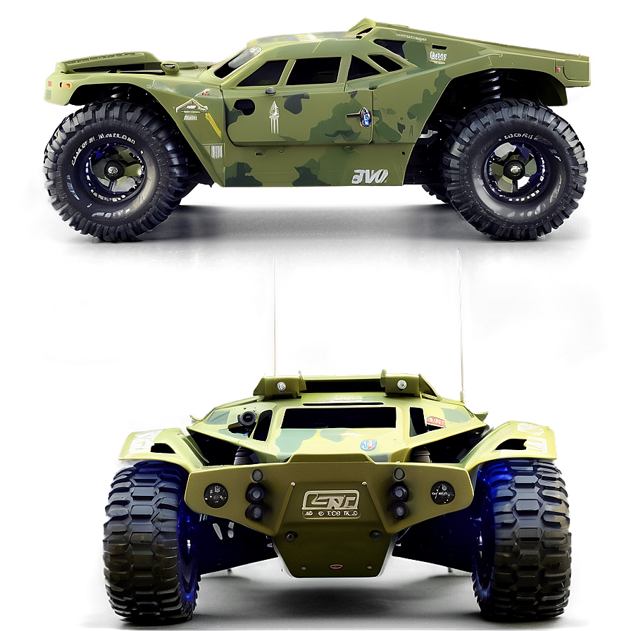 Military Style Rc Car Png 06252024