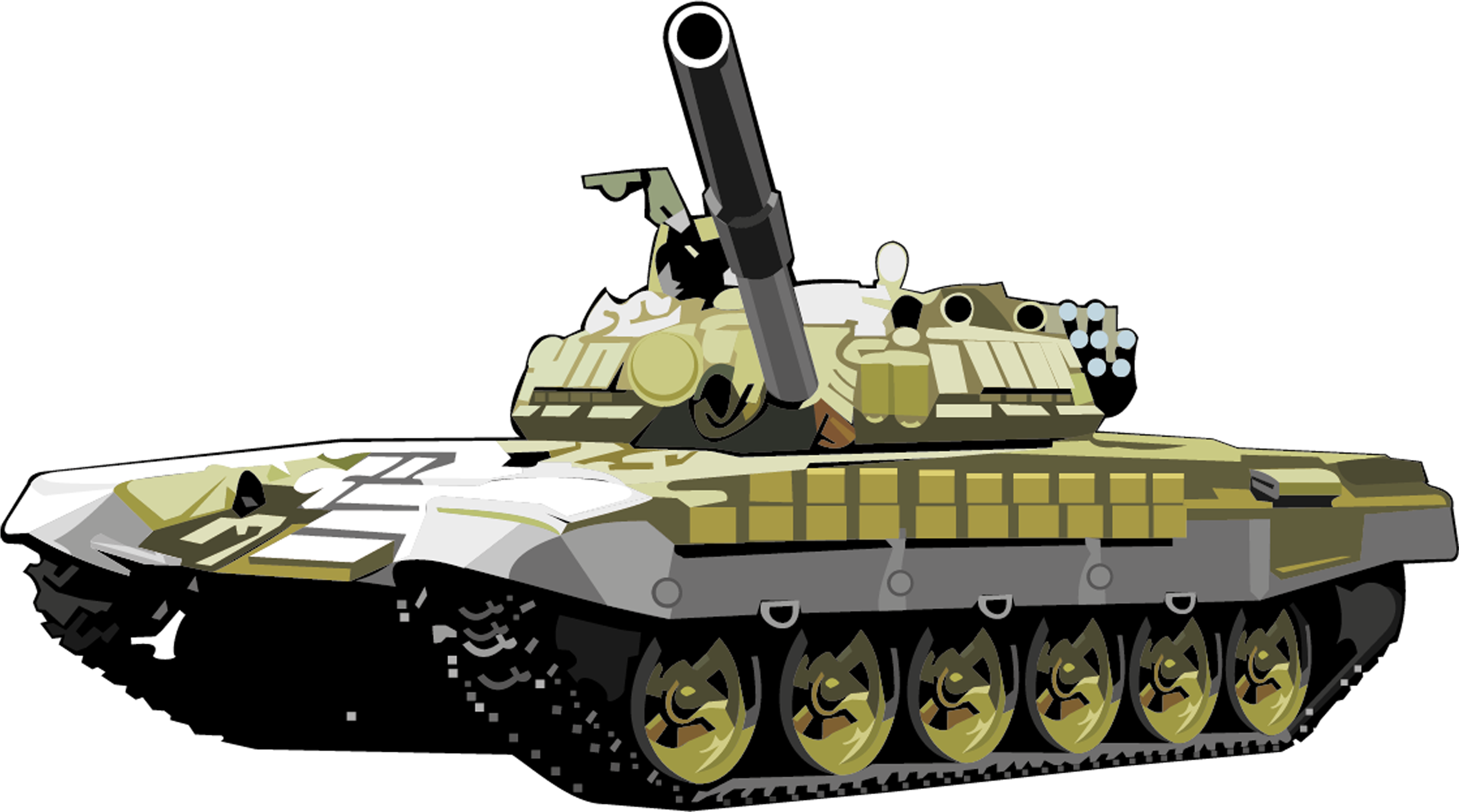 Stylized Tank Png Image - T 72 Tank Png, Transparent Png PNG with transparent background