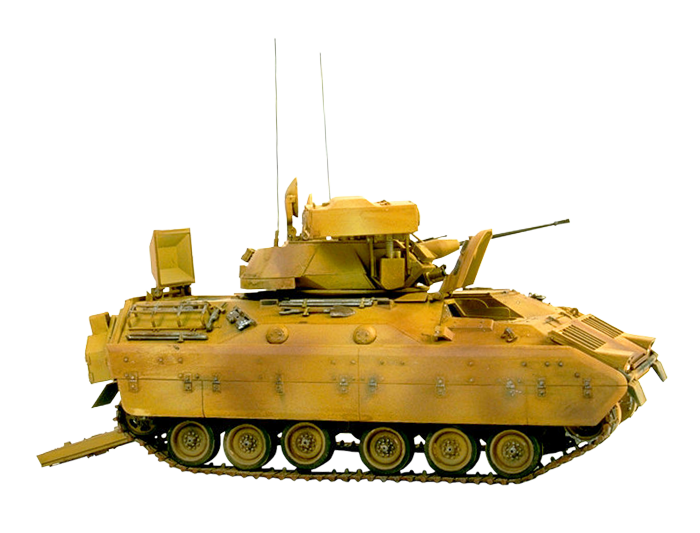 Military Tank Isolatedon Transparent Background