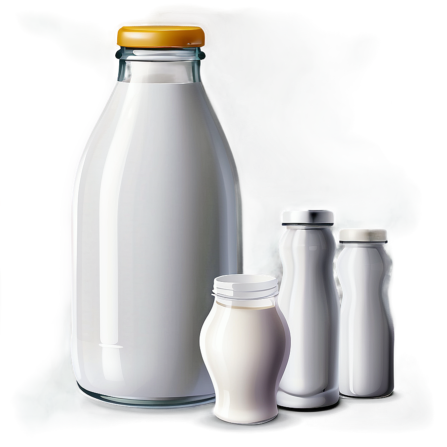 Milk Bottle Vector Png 06212024