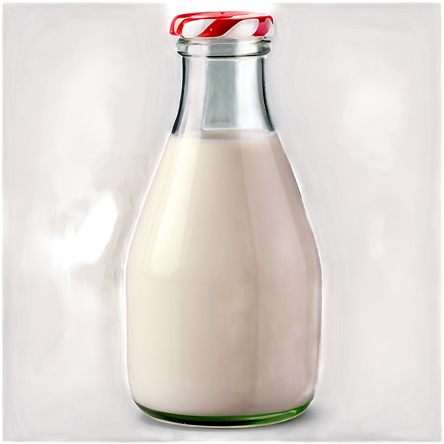 Milk Bottle With Label Png Jsb