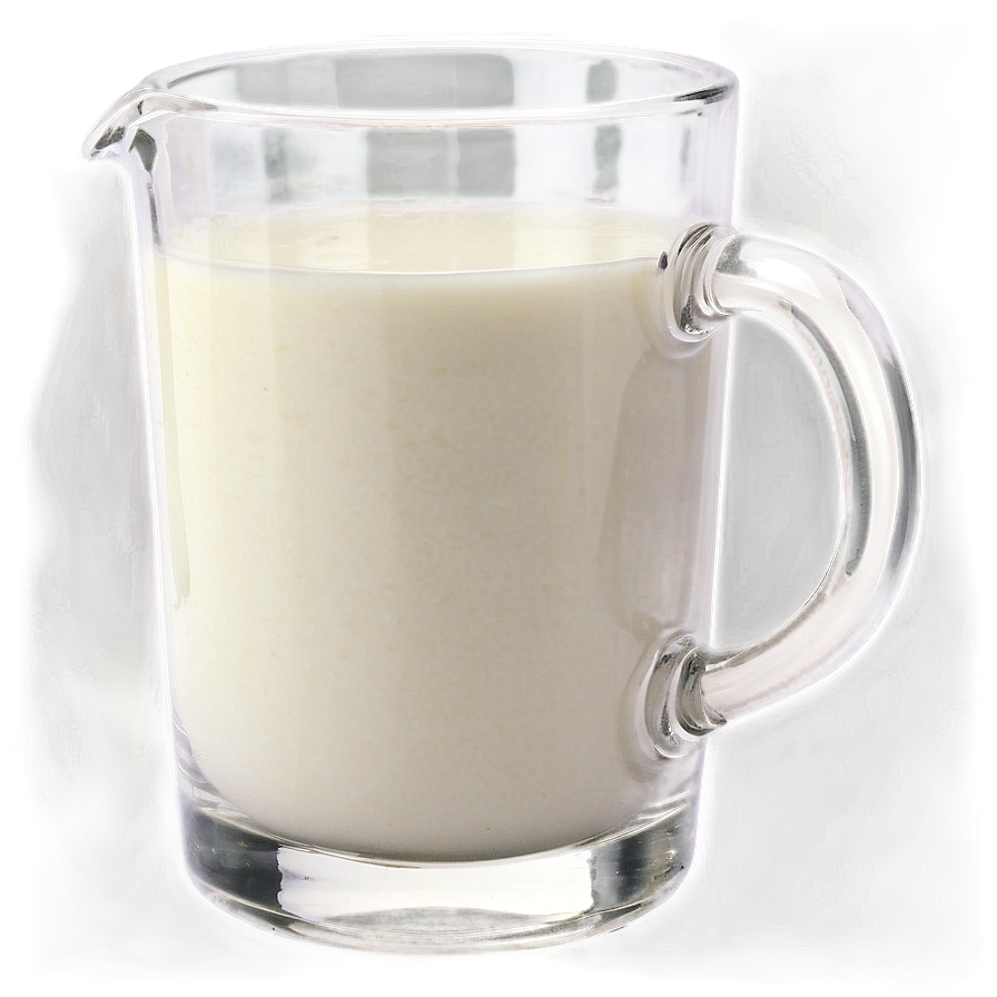 Milk in Glassware PNG 05232024 PNG with transparent background