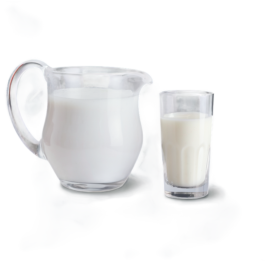 Milk in Glassware PNG ikk63 PNG with transparent background