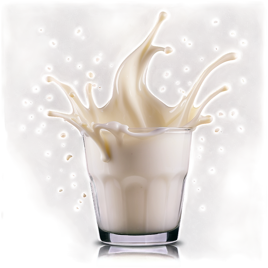 Milk Splash Art Png 92