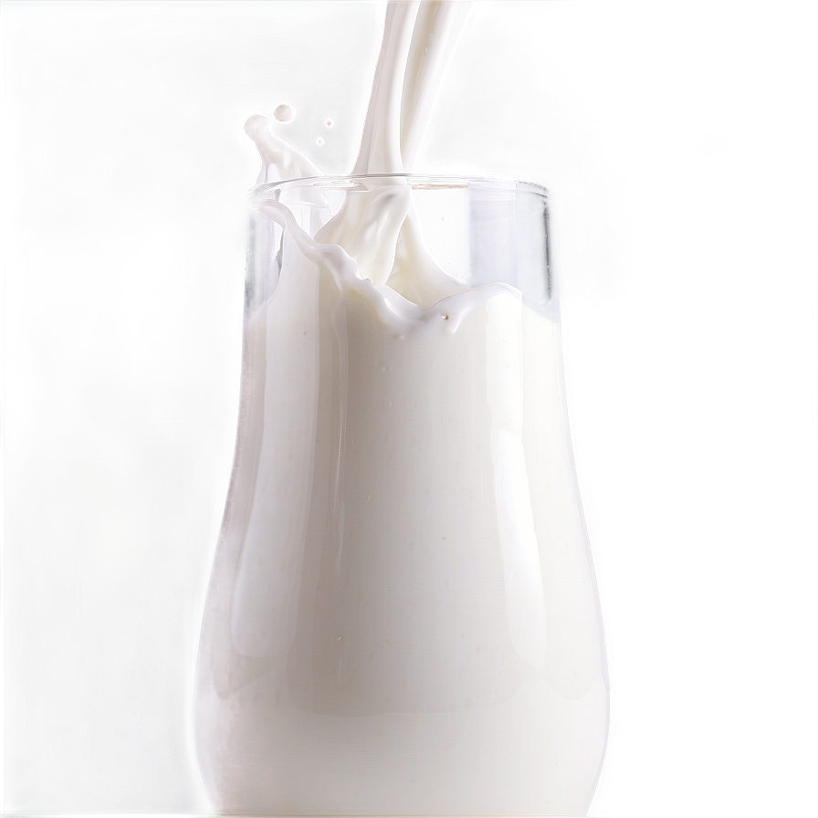 Milk Splash In Glass Png Gvs83