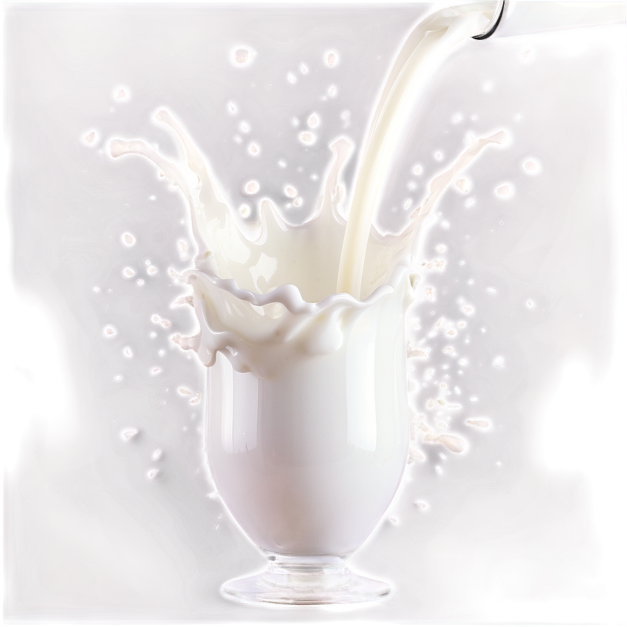 Milk Splash Isolated Png Wvk