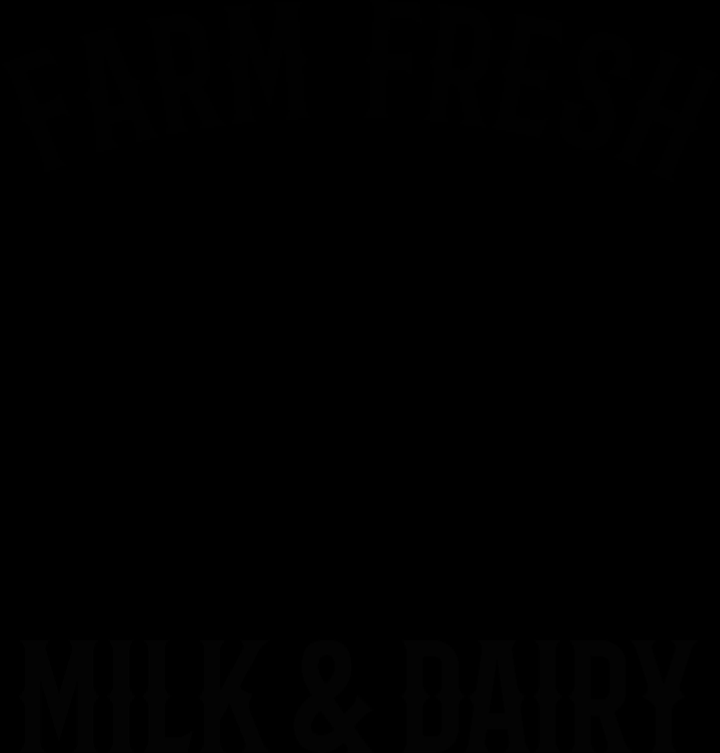 Milkand Dairy Black Background