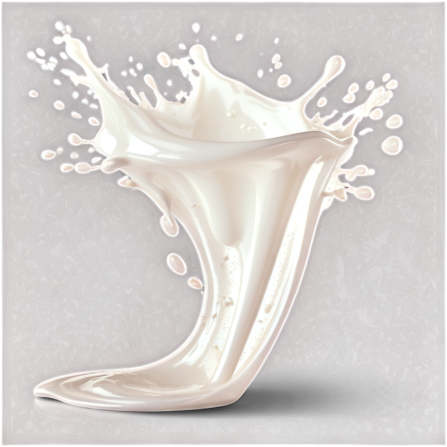 Milky White Splash Png 68