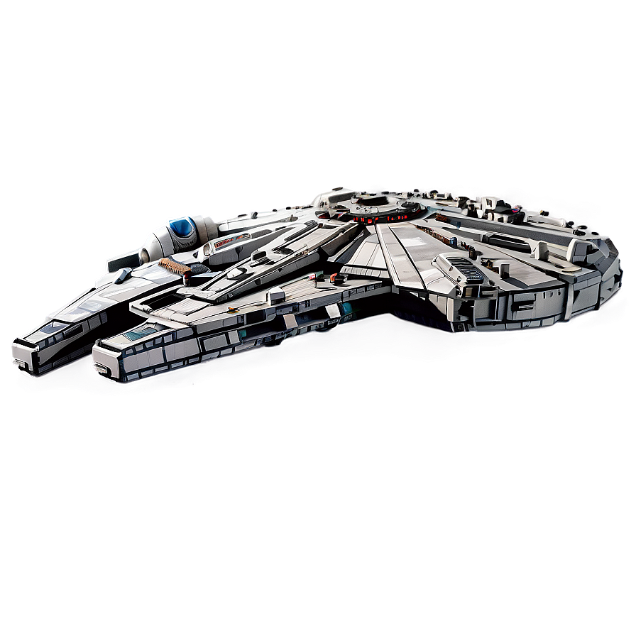 Millennium Falcon In Battle Png 74