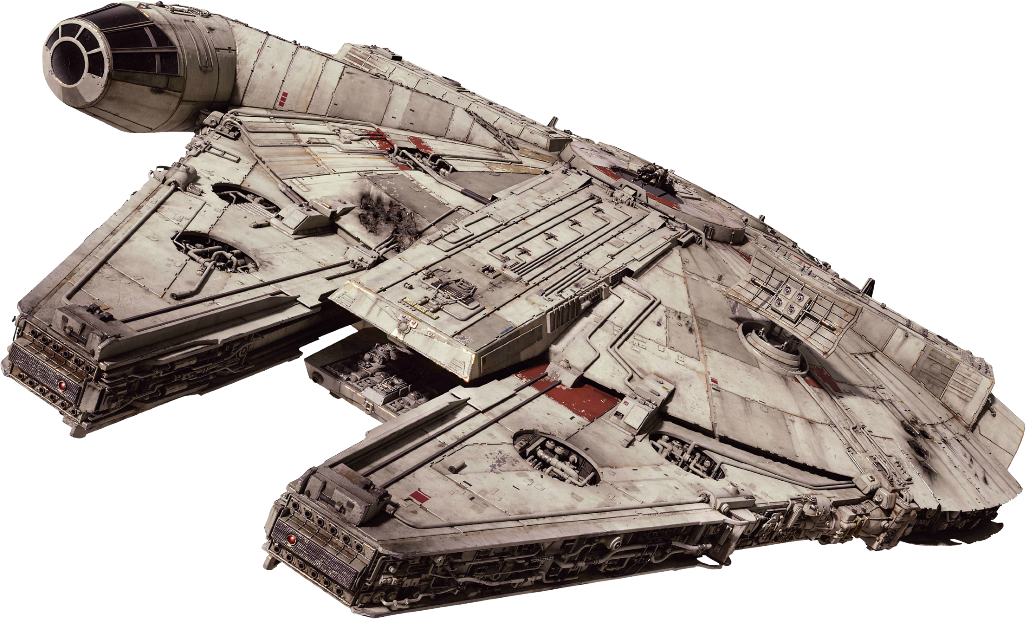 Millennium Falcon Star Wars Download Transparent Png - Transparent Background Millennium Falcon Png, Png Download PNG with transparent background