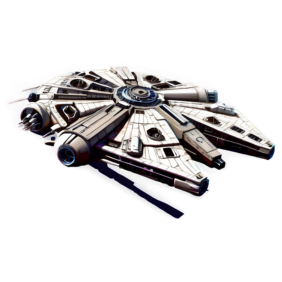 Millennium Falcon Tribute Art Png 85