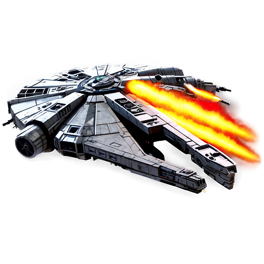 Millennium Falcon Under Attack Png 39