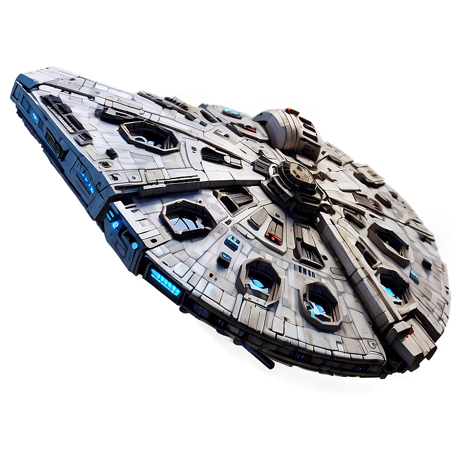 Millennium Falcon Under Attack Png Kst